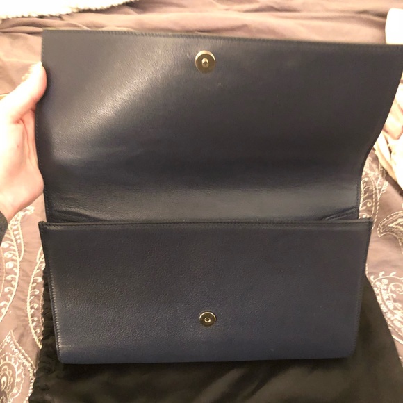 Royal Blue YSL Clutch - Picture 3 of 8